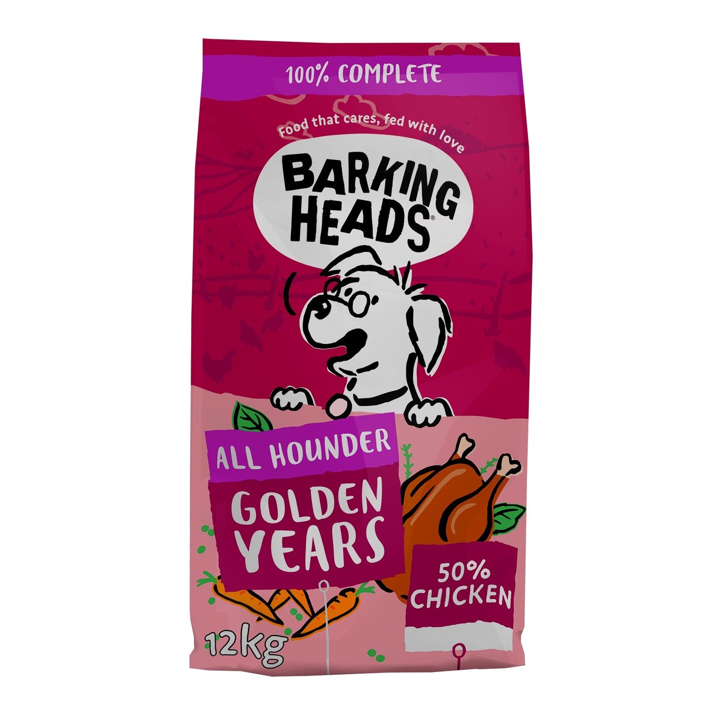 12KG Barking Heads Golden Years - Discounted Stock