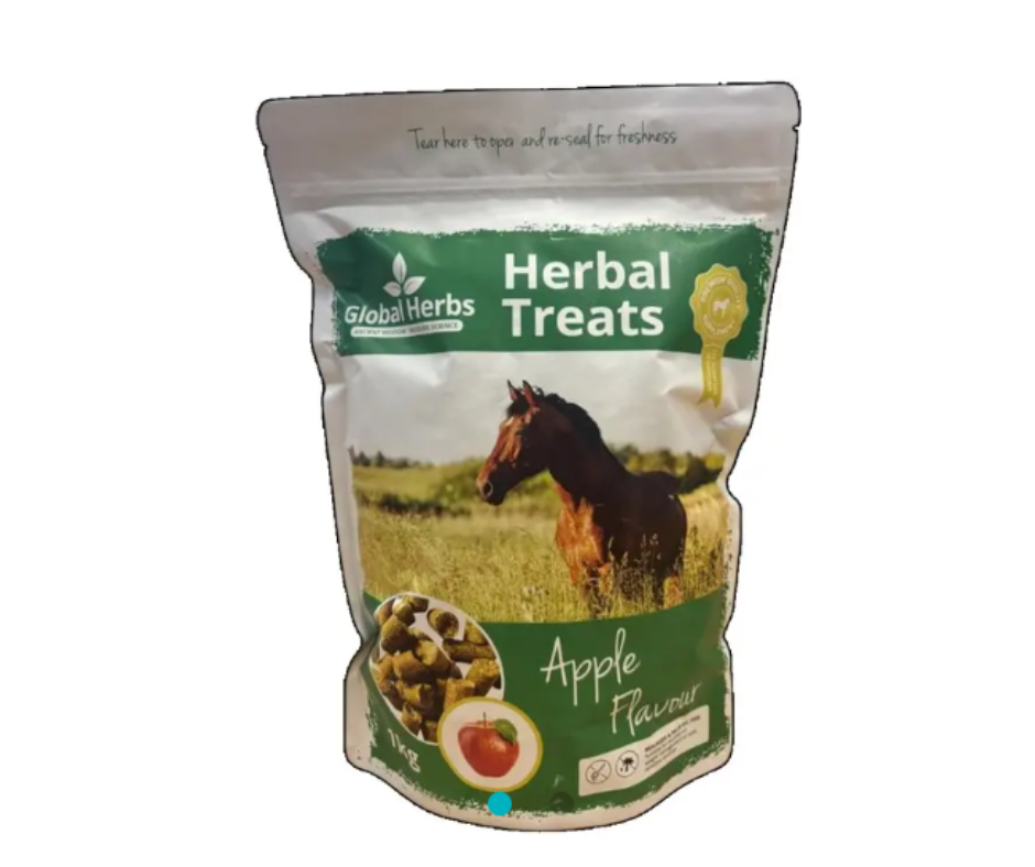 Global Herbs Herbal Treats Apple Flavour - 1 Kg