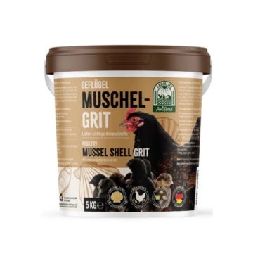AniForte UK FarmLife Mussel Shell Grit 5kg - For Poultry - DATED 08/2026