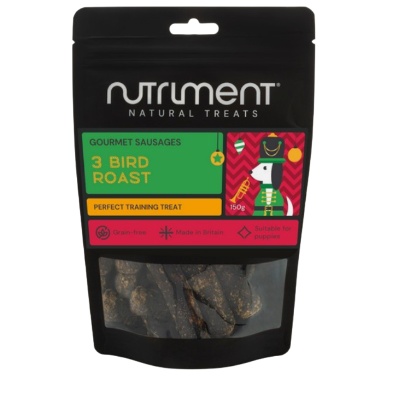 Nutriment Gourmet 3 Bird Roast Sausage 1KG