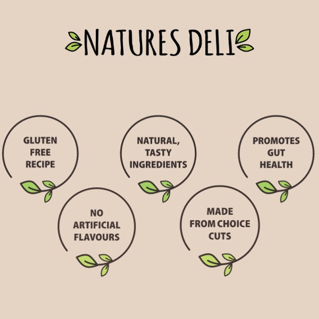 225g Natures Deli Crunchy Biscuit Chicken With Sweet Potato