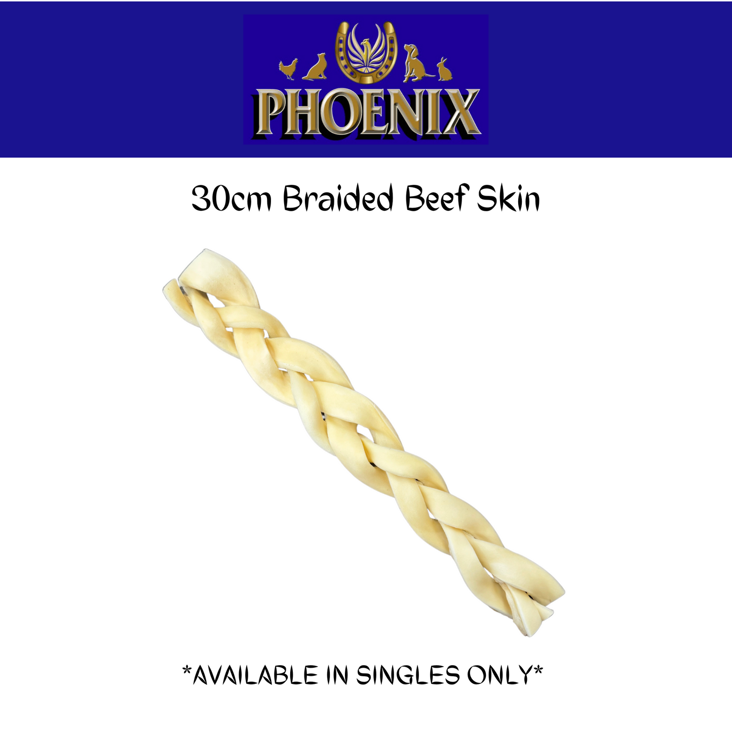Braided Beef Skin