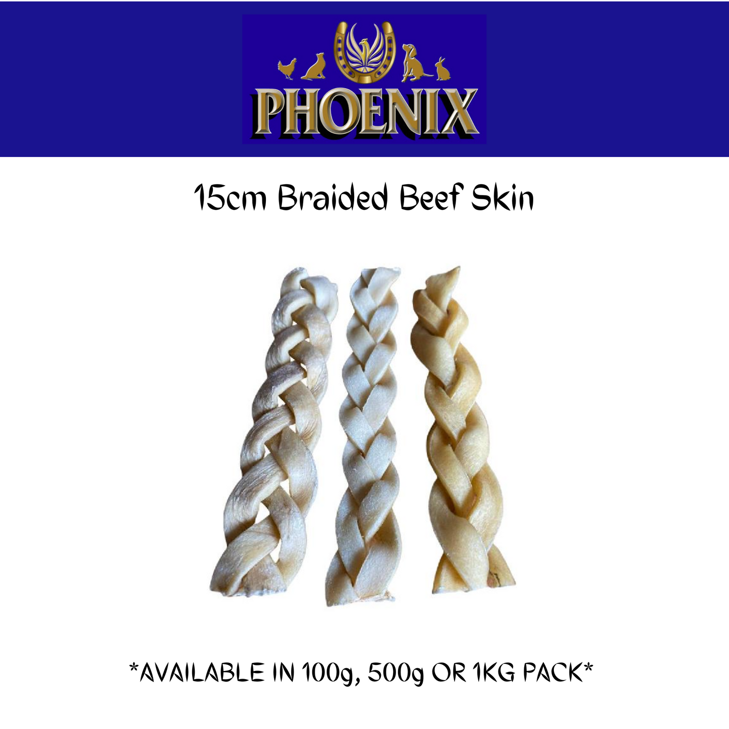 Braided Beef Skin
