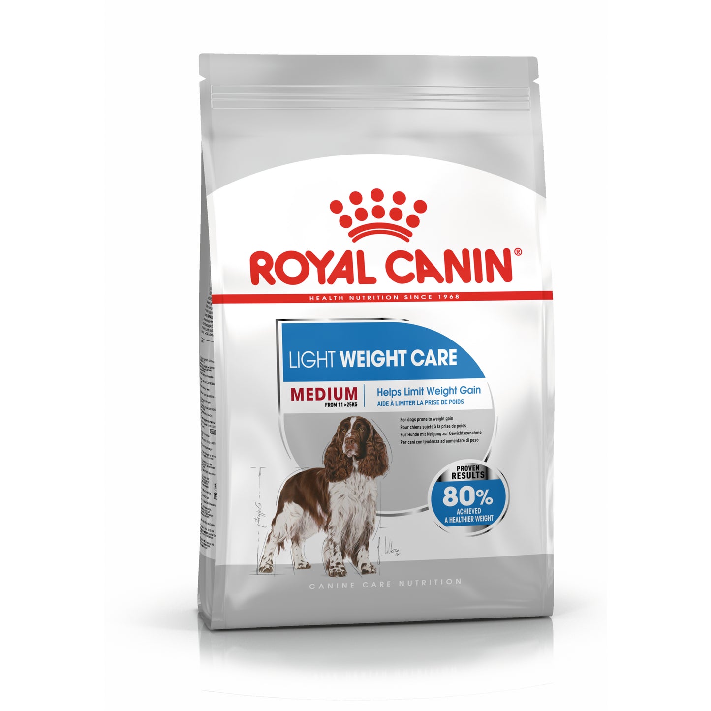 12KG Royal Canin Light Weight Care Medium Breed Adult Dog Food - Discounted Stock