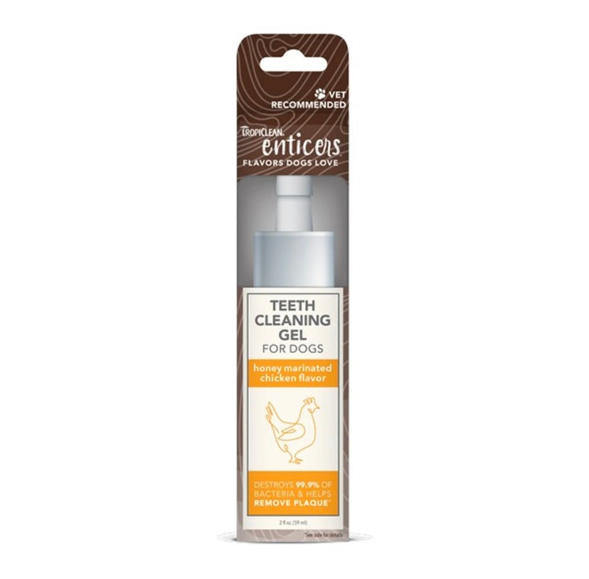 TropiClean Teeth Cleaning Gel for Dogs - Dog Oral Care