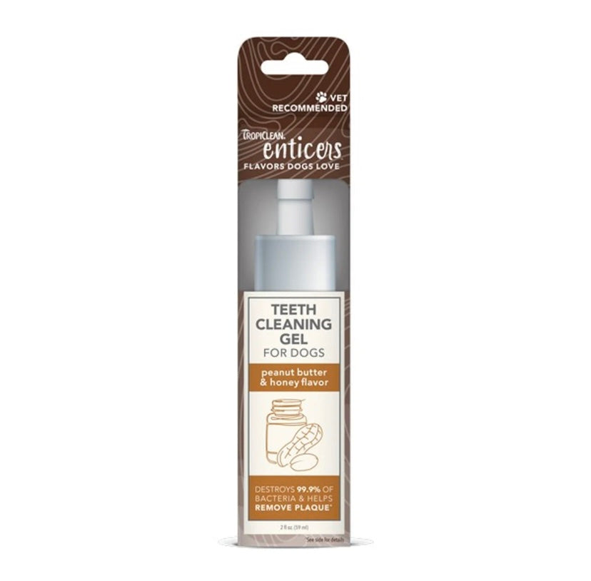 TropiClean Teeth Cleaning Gel for Dogs - Dog Oral Care
