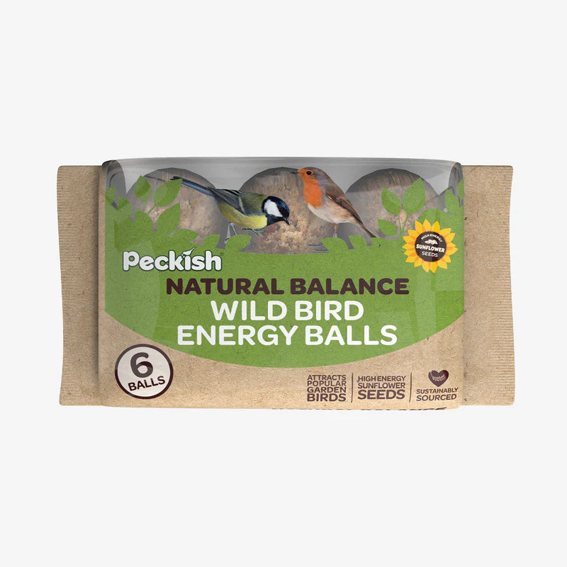 Peckish Wild Bird Energy Balls 6 Pack