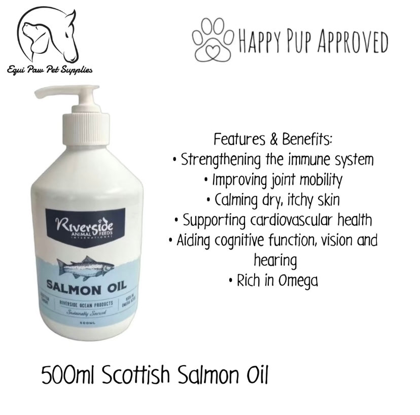 500ml Scottish Sourced Salmon Oil