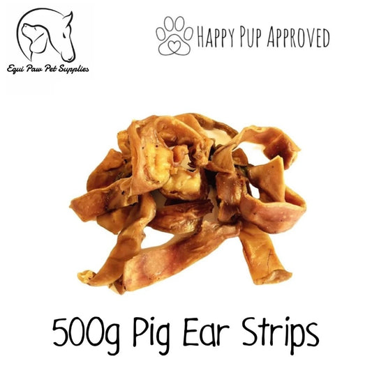500g Pig Ear Strips