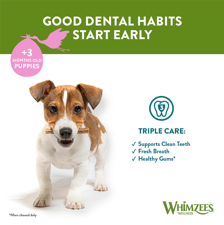 Whimzees Puppy Value Pack XS/S 28 Pack