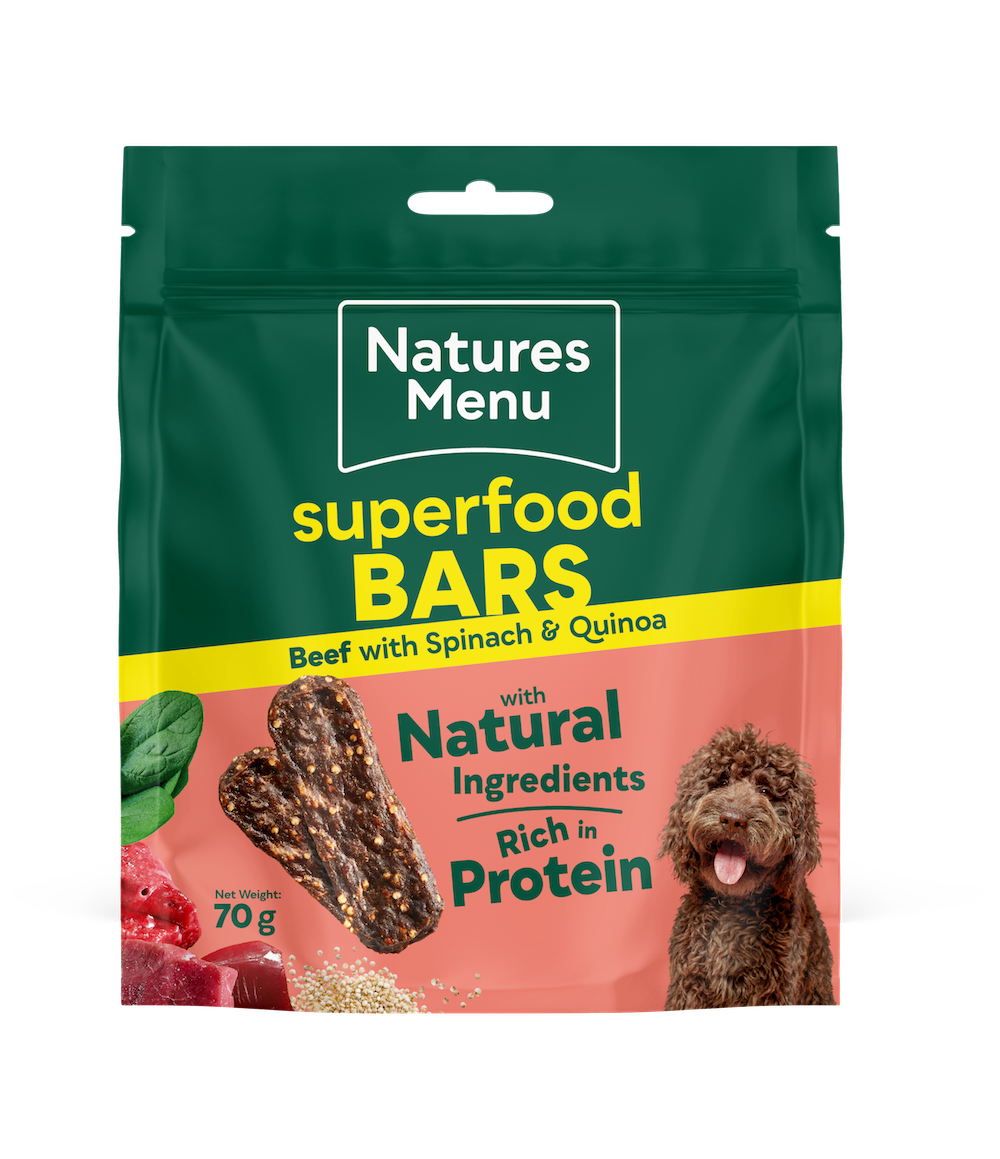 Natures Menu Superfood Bars Beef 70g