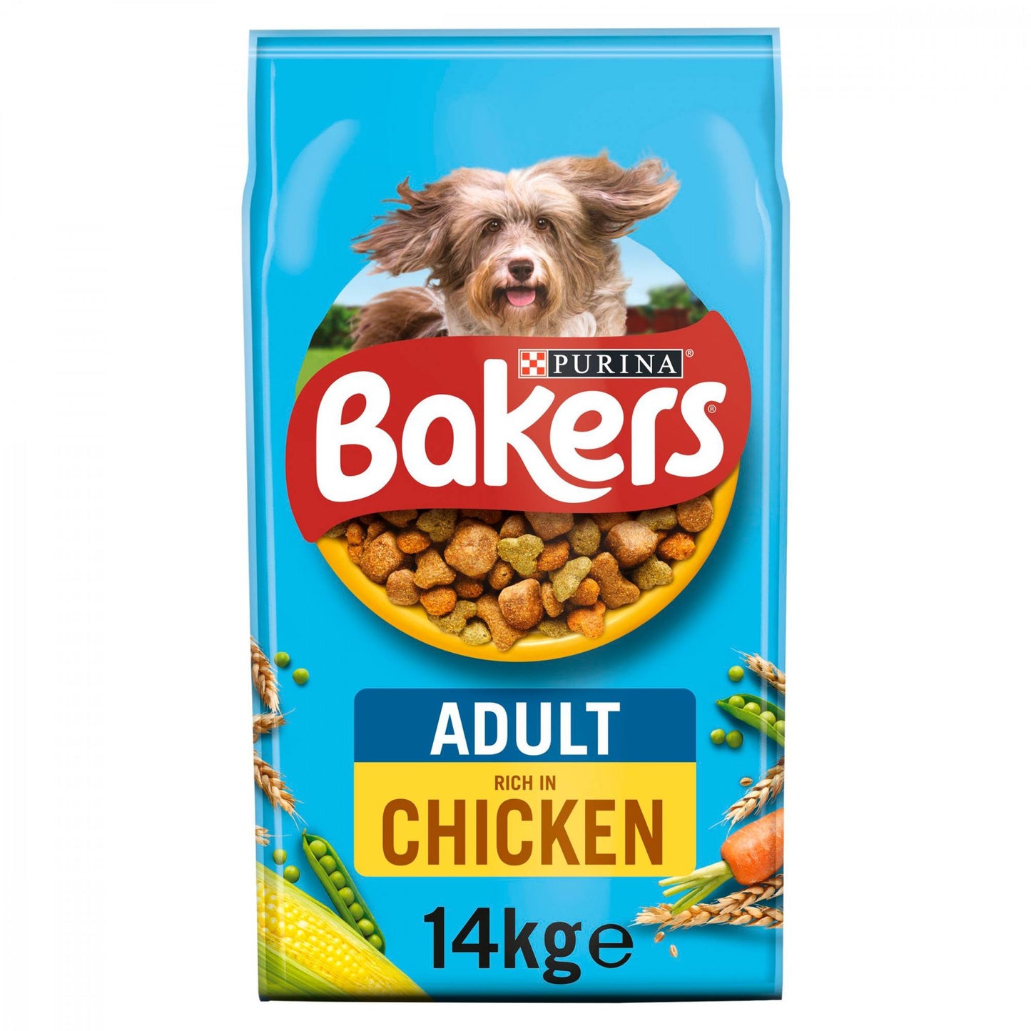 14KG Bakers Chicken and Veg Adult Dog Food - Discounted Stock