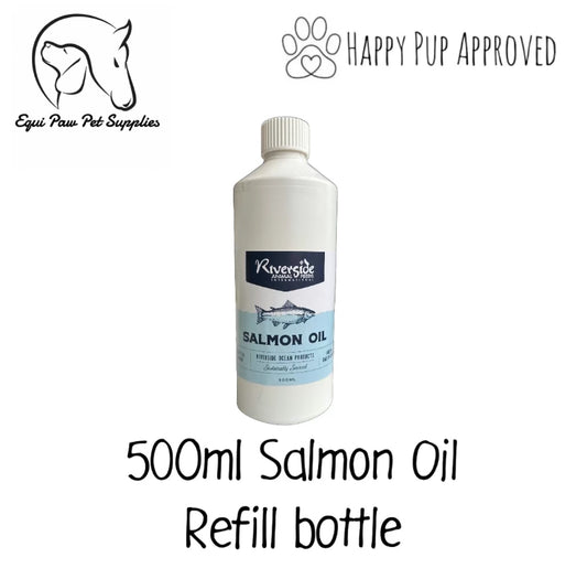 500ml Salmon Oil Refill Bottle