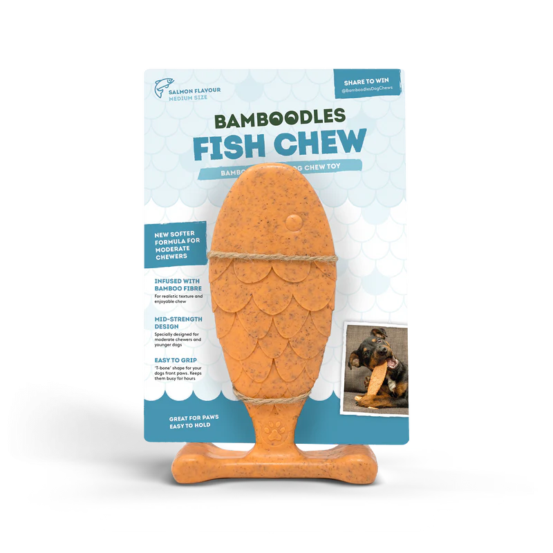Bamboodles Fish Puppy and Moderate Chewers