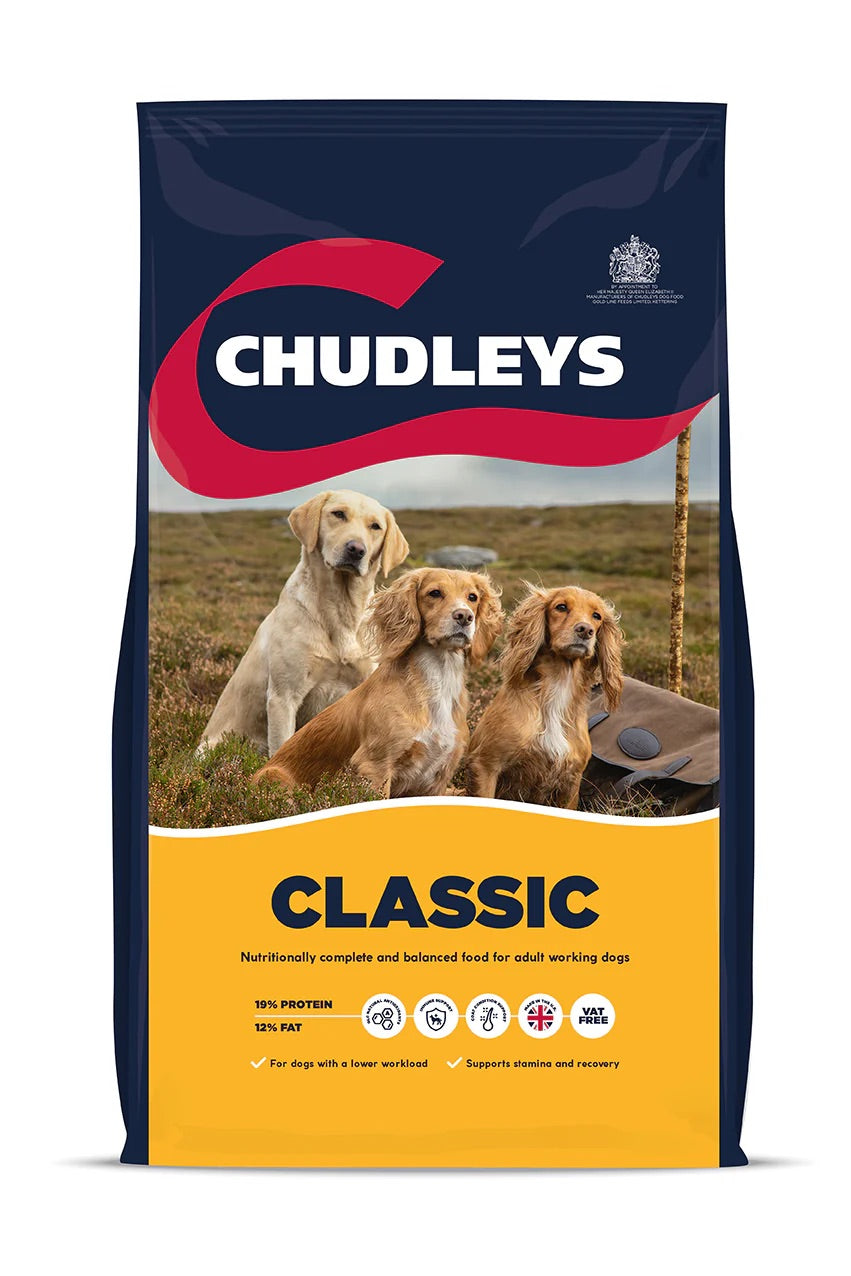 14KG Chudleys Classic Dog Food - Discounted Stock