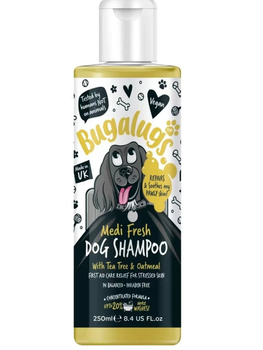Bugalugs Medi Fresh Dog Shampoo 250ml