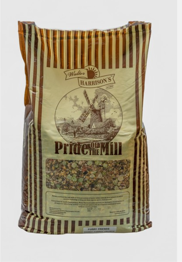 15KG Harrisons Rabbit Carrot Crunch