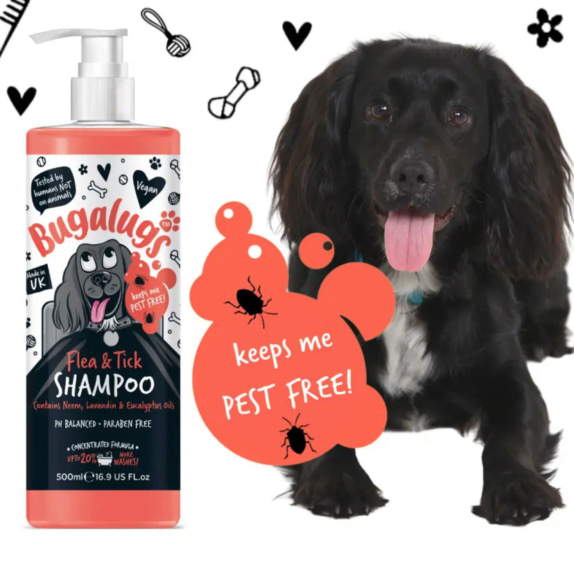 Flea and Tick Dog Shampoo 500ml