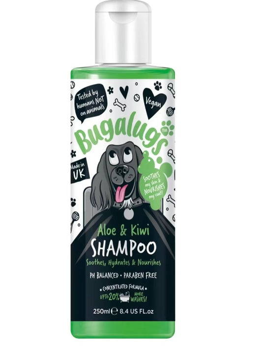 Bugalugs Aloe & Kiwi Dog Shampoo 250ml