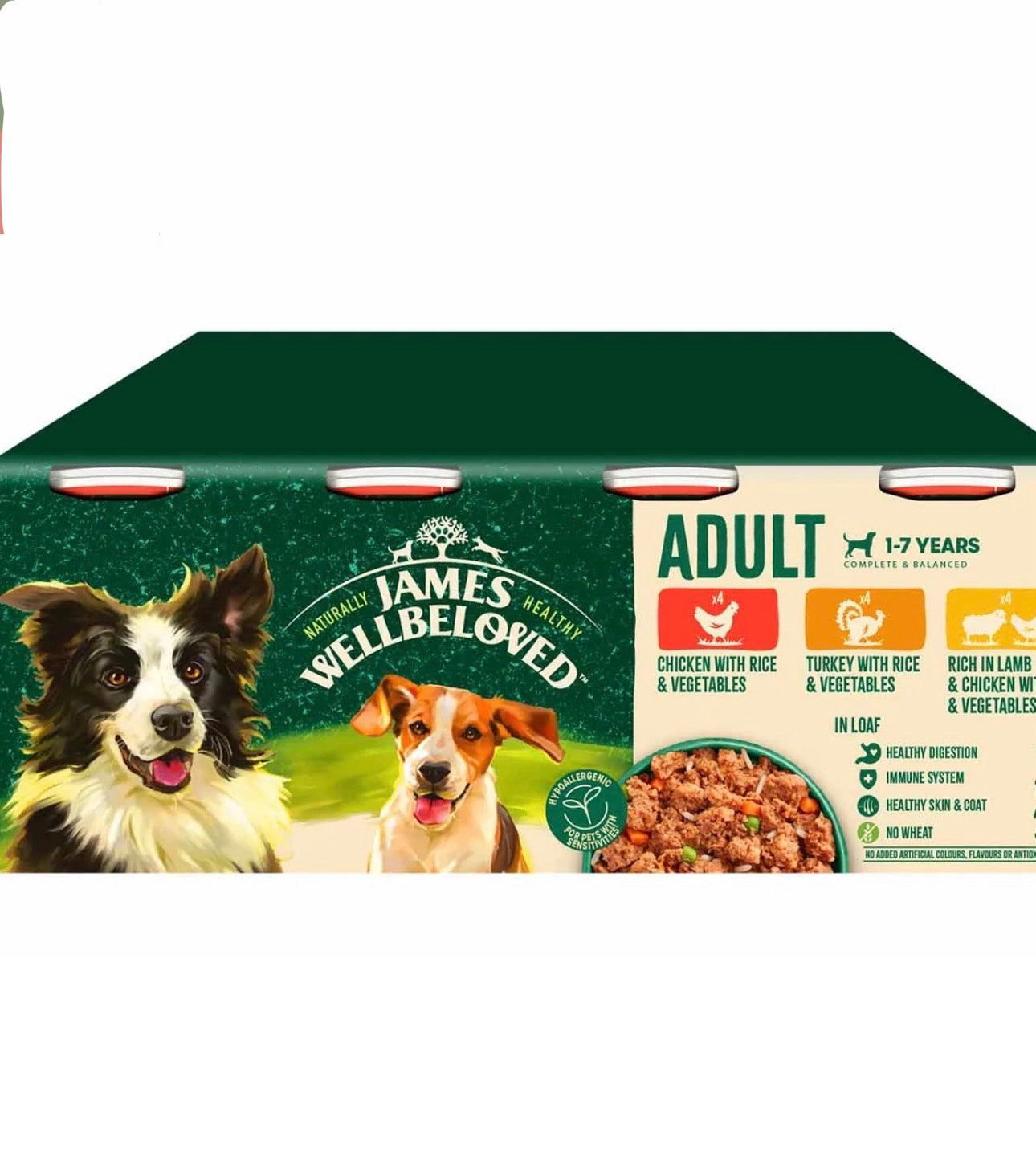 12 x 400g James Wellbeloved Mixed Selection - Damaged Packaging
