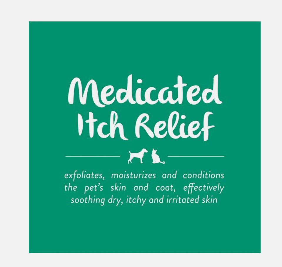 TropiClean - Medicated Itch Relief Oatmeal and Tea Tree Shampoo 355ml