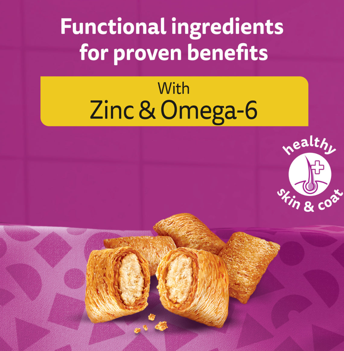 Whiskas Groom & Care Cat Treats - Discounted Stock (Dated 04.02.2025)
