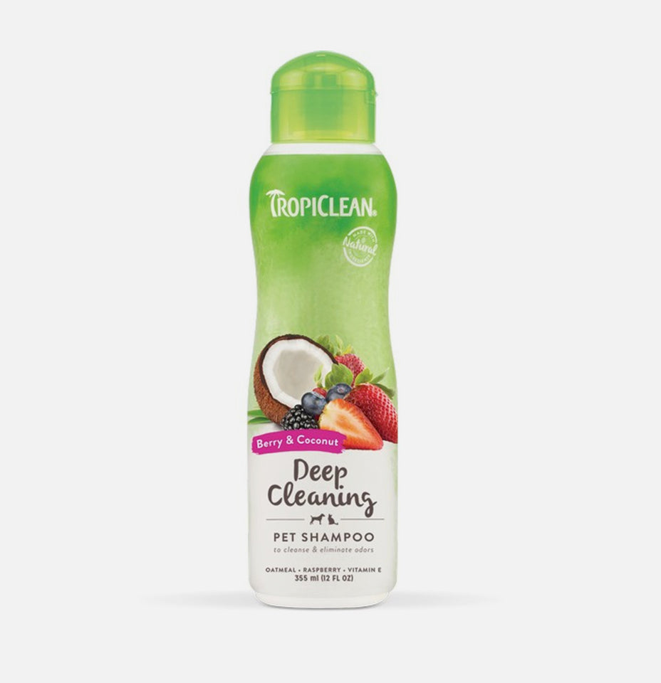 TropiClean - Deep Cleansing Berry and Coconut Shampoo 355ml