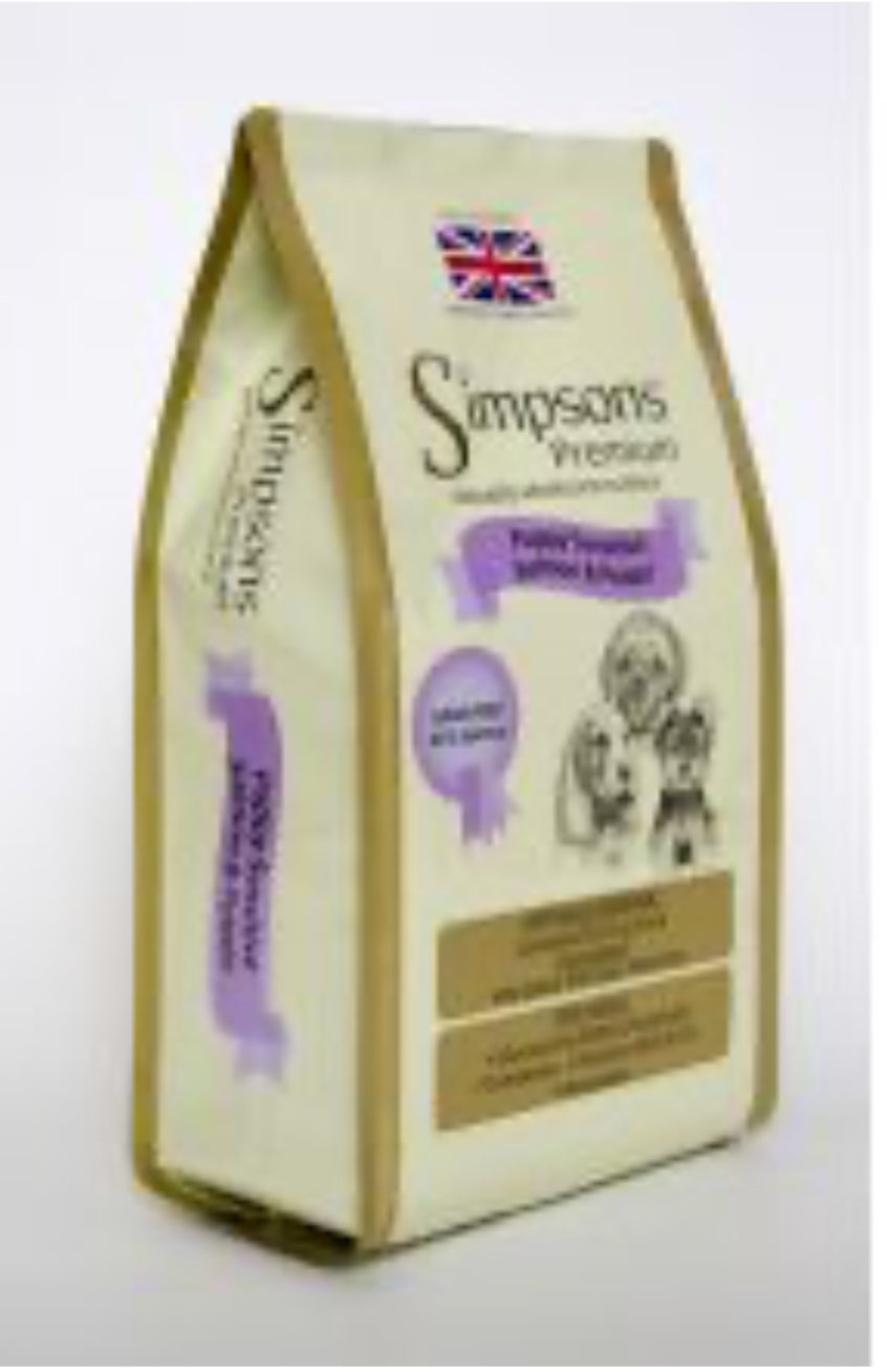 12KG Simpsons Puppy Sensitive Salmon & Potato - Discounted Stock