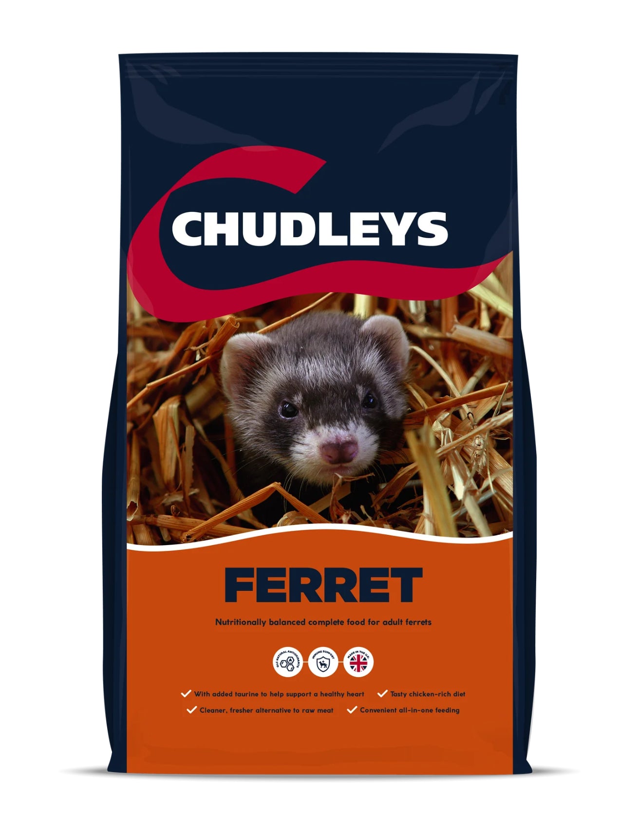 14KG Chudleys Ferret Food - Discounted Stock (BBD OCT 25)