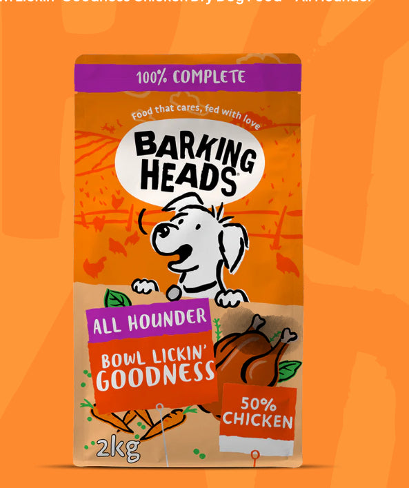 Barking Heads Bowl Lickin’ Goodness Chicken Dog Food - Discounted Stock