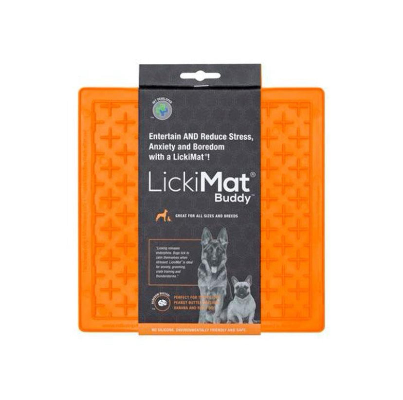 Lickimat Buddy Boredom Buster Orange