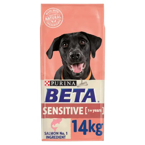 14KG Beta Sensitive Salmon Dog Food - Discounted Stock