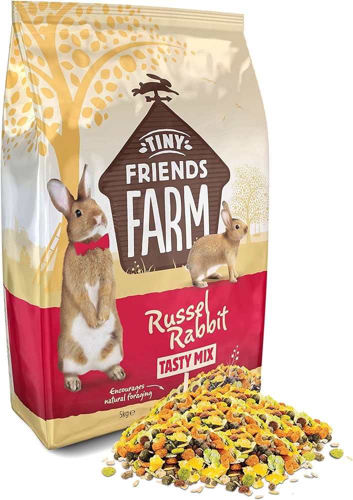 12.5KG Tiny Friends Farm Russell Rabbit Food - Discounted Stock