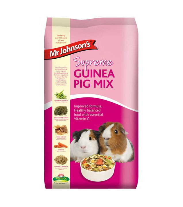 15KG Mr Johnson’s Supreme Guinea Pig Mix - Discounted Stock