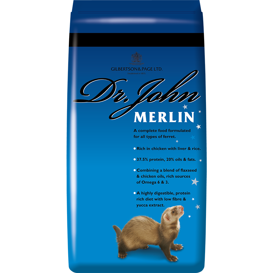 10KG Dr John Merlin Ferret Food - Discounted Stock