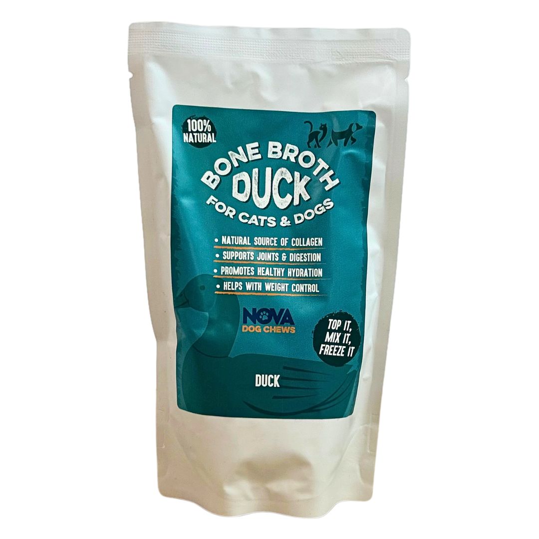 230ml NOVA Bone Broth for Dogs - Duck - Discounted Stock (BBD DEC 25)