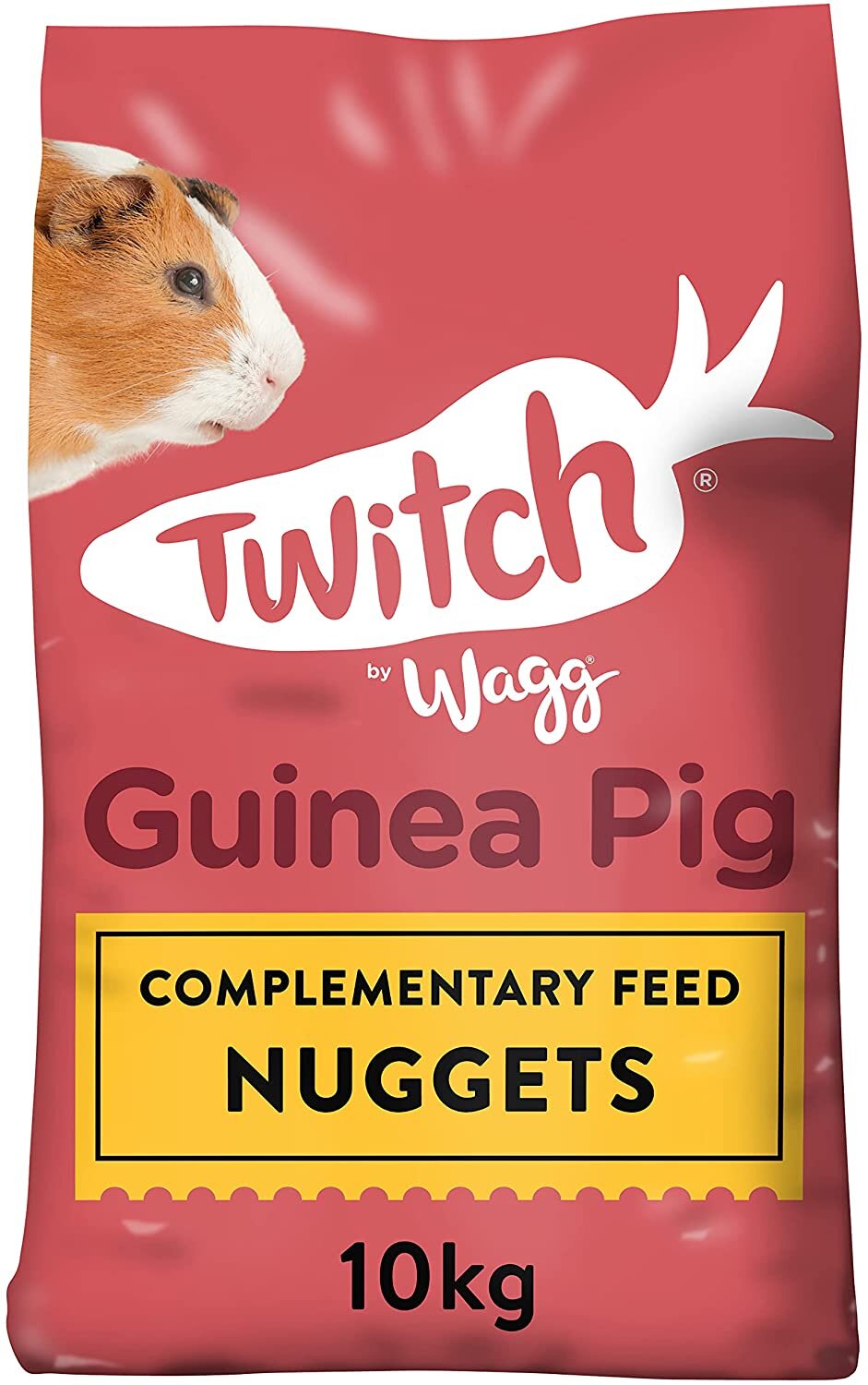 10KG Twitch Guinea Pig Nuggets - Damaged Packaging
