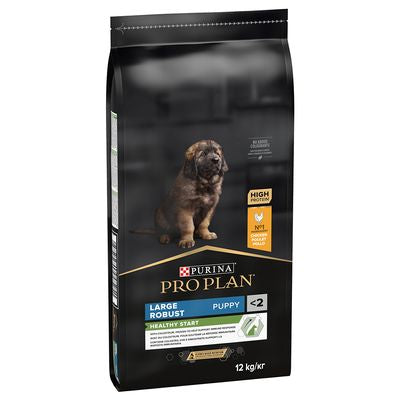 12KG Purina Pro Plan Chicken Large Robust Puppy Food - Discounted Stock