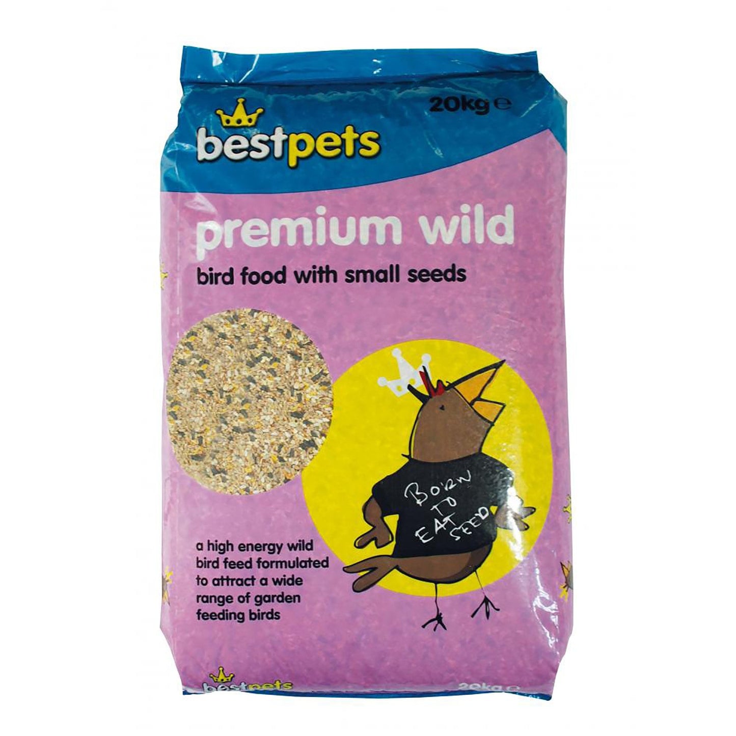 20KG BestPets Premium Wild Bird Food - Damaged Packaging
