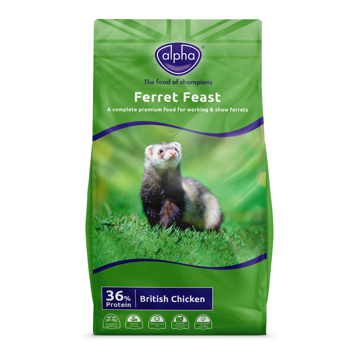 10KG Alpha Ferret Feast - Discounted stock