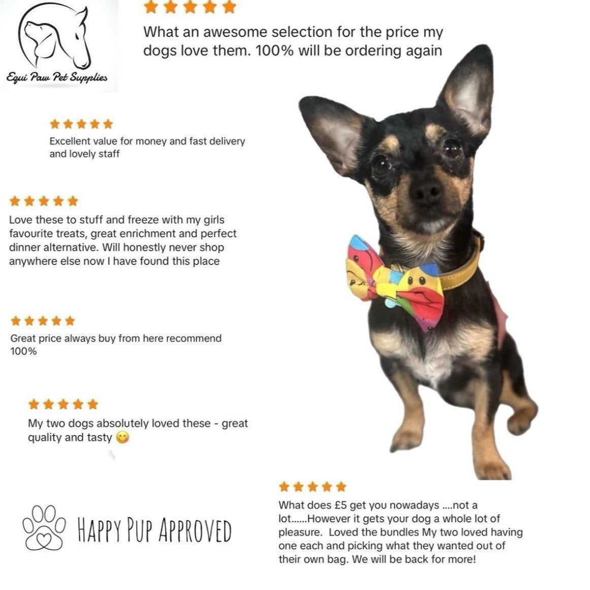 1kg Pork Crunch (Inner pigs ear) Natural dog treat