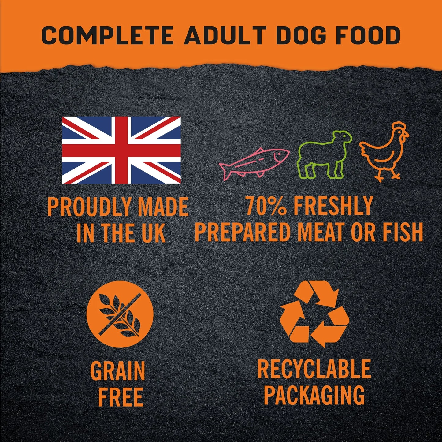 Harringtons Just 6 Grain Free Complete Mixed Wet Dog Food - Discounted Stock (BBE - 02/2025)