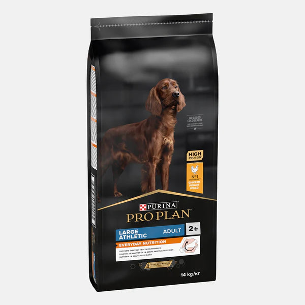 14KG Purina Pro Plan Large Athletic Adult Chicken Dog Food - Discounted Stock