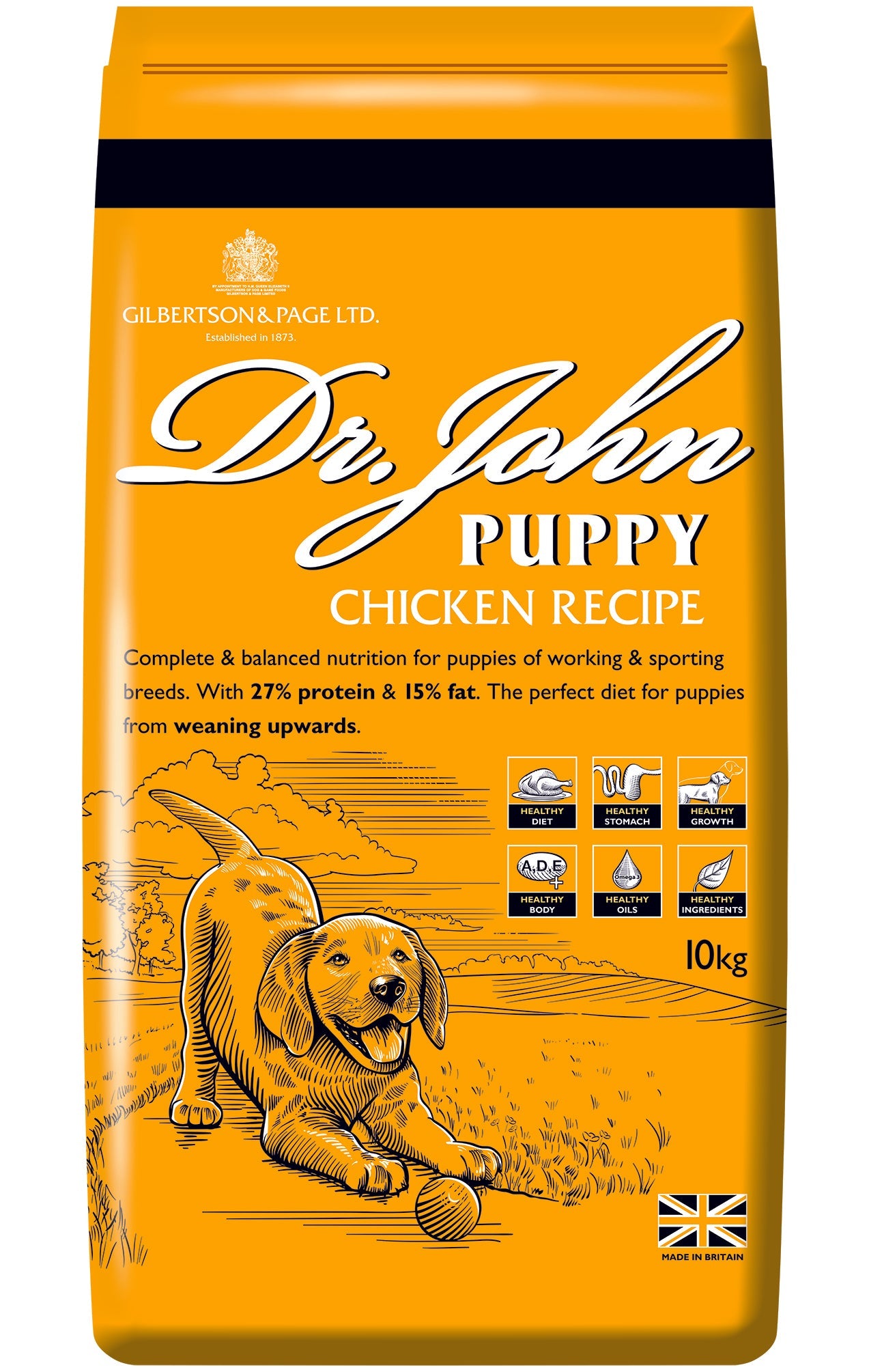 Dr John Puppy Chicken Dog Food - Discounted Stock