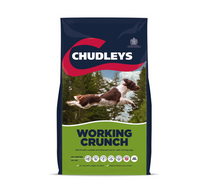 14KG Chudleys Working Crunch Dog Food - Discounted Stock
