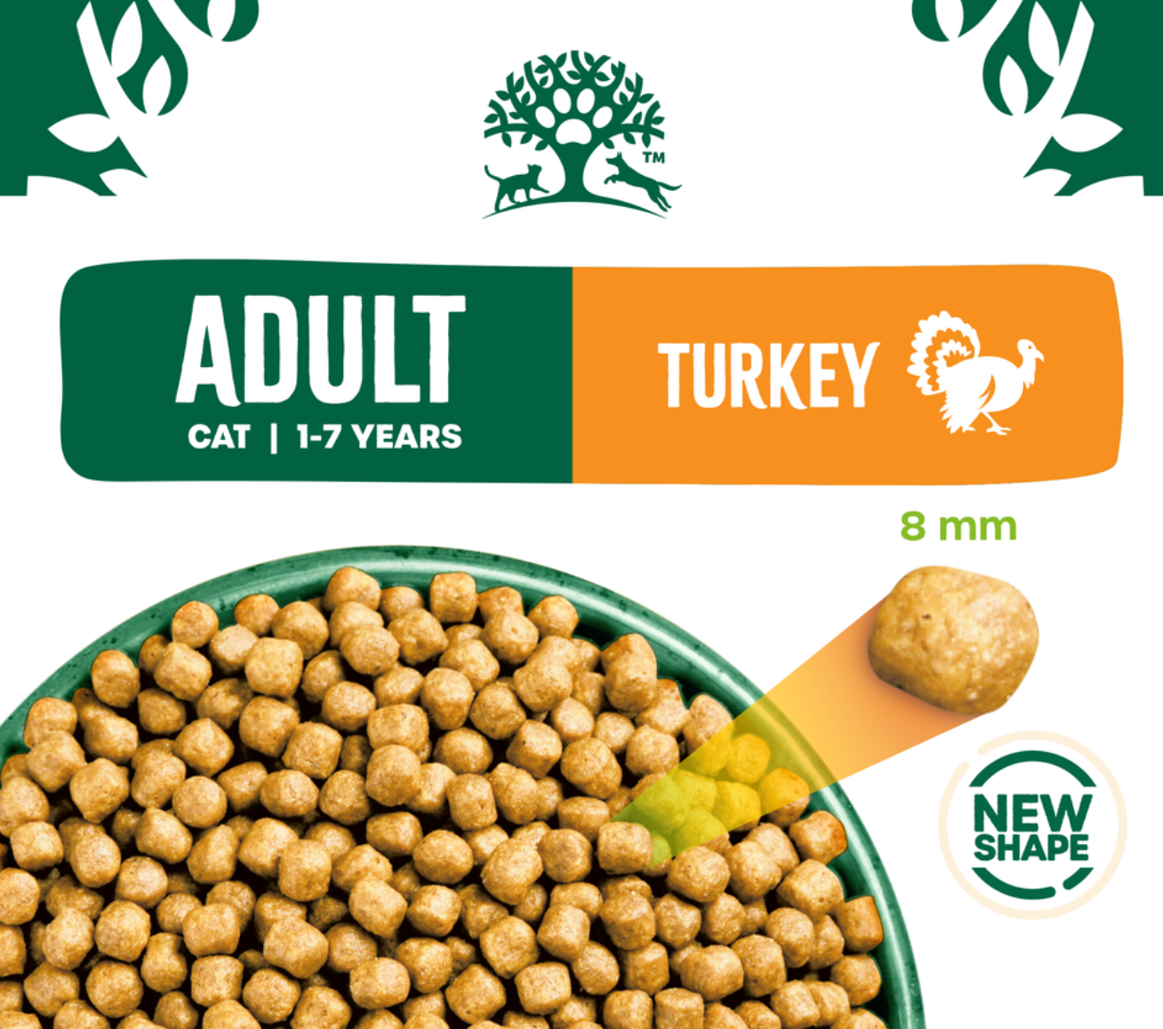 10KG James Wellbeloved Adult Cat Turkey - Discounted Stock