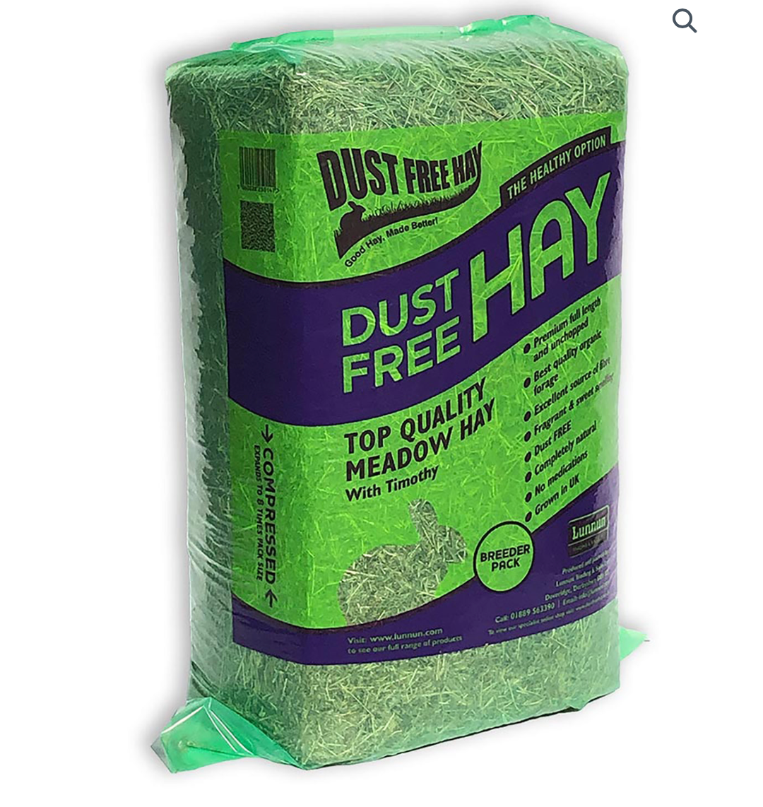 Compressed Meadow Hay Bale