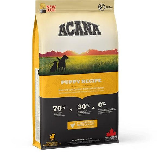 11.4KG Acana Puppy Recipe Chicken Dog Food RRP £71.99 - Discounted Stock