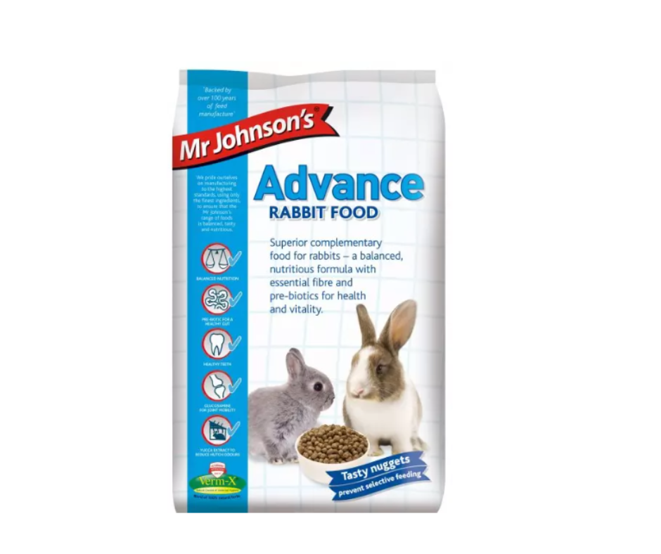 3kg Mr Johnsons Advance Rabbit Food - Discounted Food