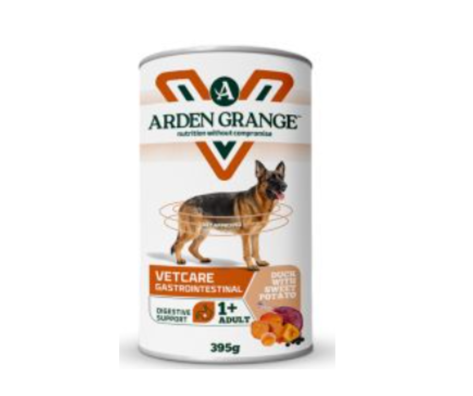 6 x 395g Arden Grange VetCare Gastrointestinal Duck with Sweet Potato - Discounted Stock
